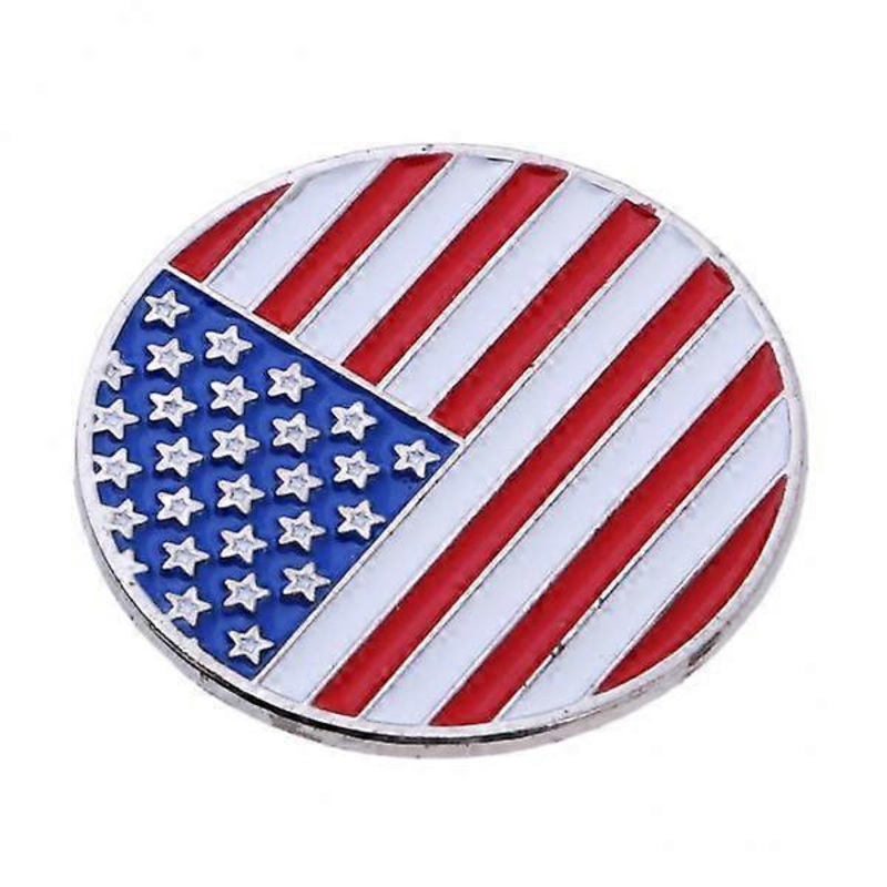 2X Lightweight Golf Hat Clip Ball Marker Golf Accessory