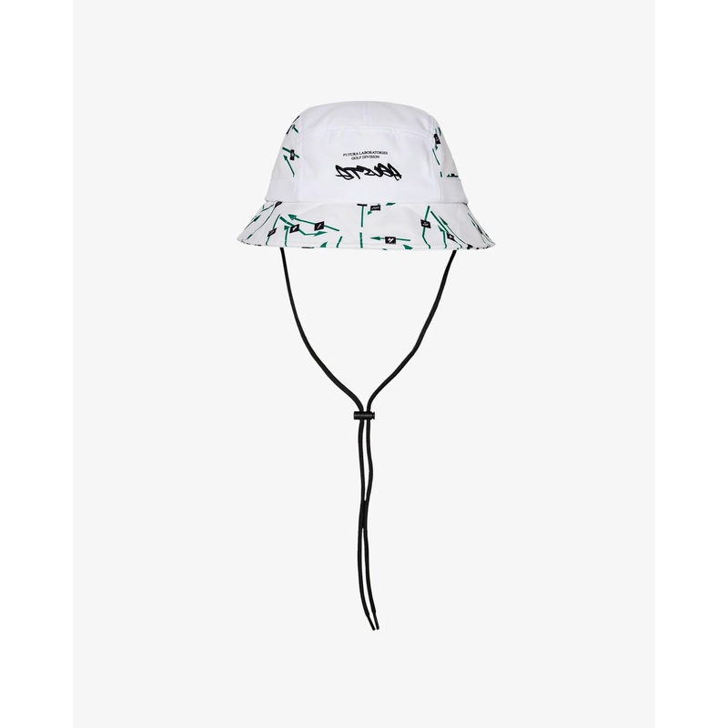 Futura Tag Bucket Hat – White|S/M|L/XL