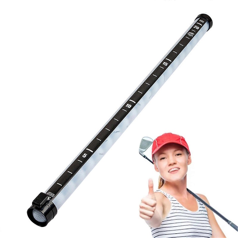Golf Ball Retriever Tube, Holds 21 Balls, Golfer Practice Tool