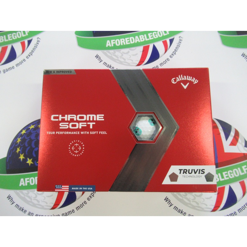 New 12 Callaway Chrome Soft Truvis Truvis D?A De Los Limited Edition Golf Balls