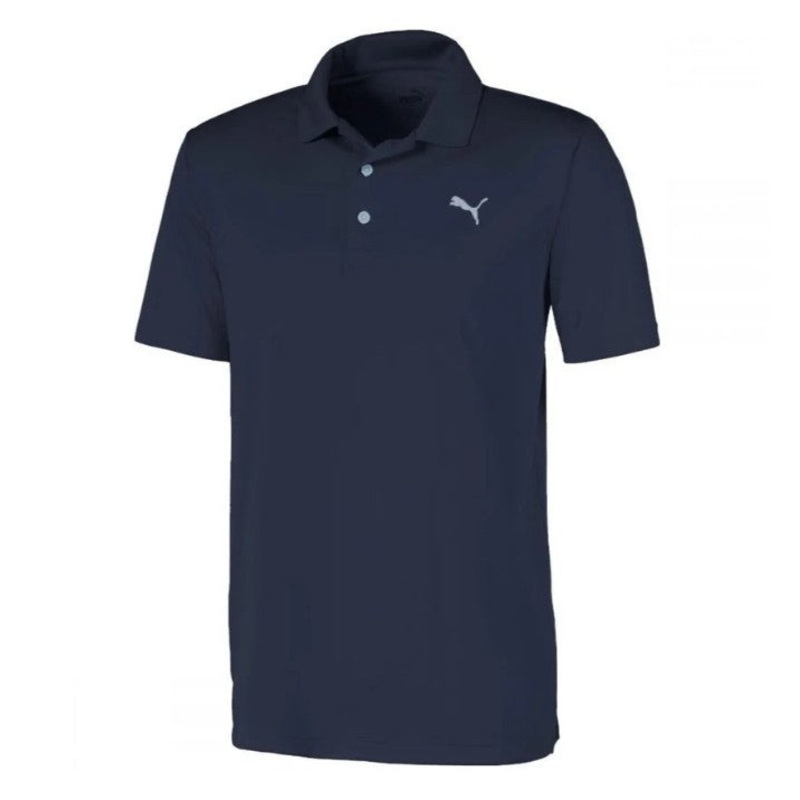 Puma Drycell Rotation polo shirt navy blazer uk size small