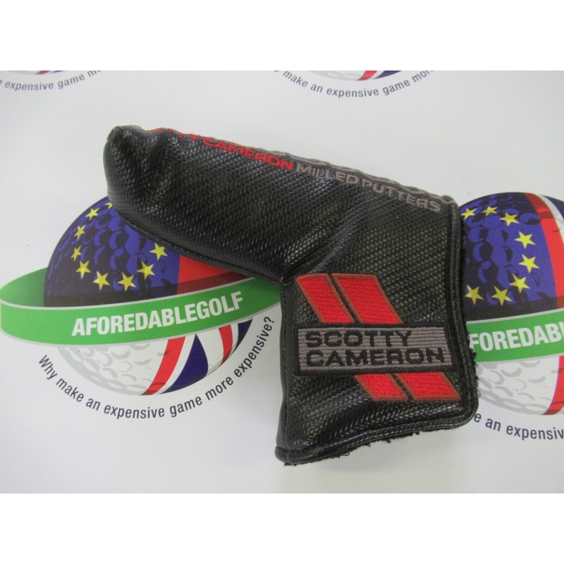 Used Scotty Cameron Milled Putters Blade Putter Head Cover