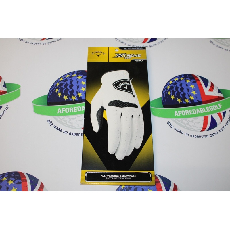 Callaway Xtreme 365 Right Hand Glove For A Left Handed Golfer Size Medium/Large