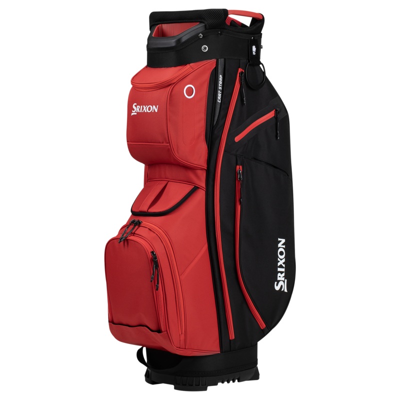 Srixon Premium Cart Bag ’25 – Black/Red