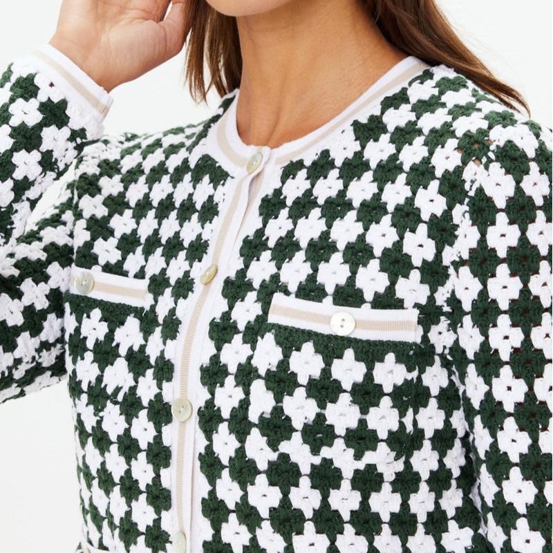The Upside Portobello Watson Cardigan – Green