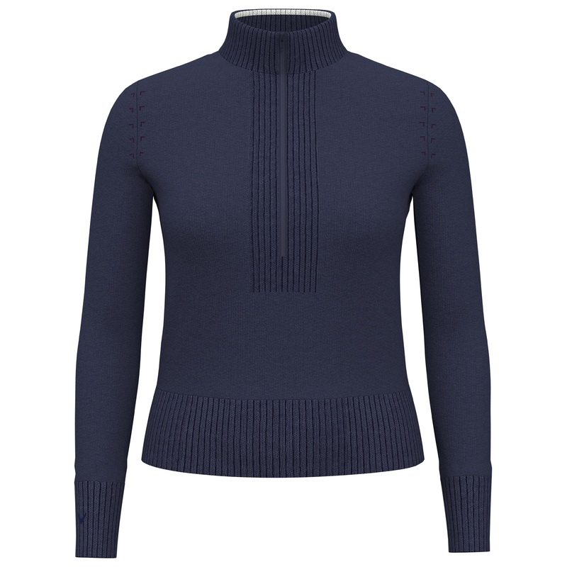 Women’s 1/4 Zip Sweater|Navy|Potent Purple|XS|S|M|L|XL|XXL