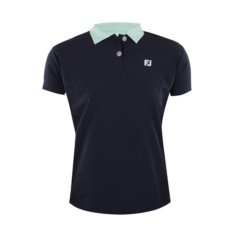 FOOTJOY Japan Seersucker Women’s Polo (Navy)