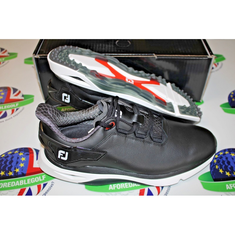 Footjoy PRO SLX waterproof golf shoes black/white uk size 10 medium 56913k
