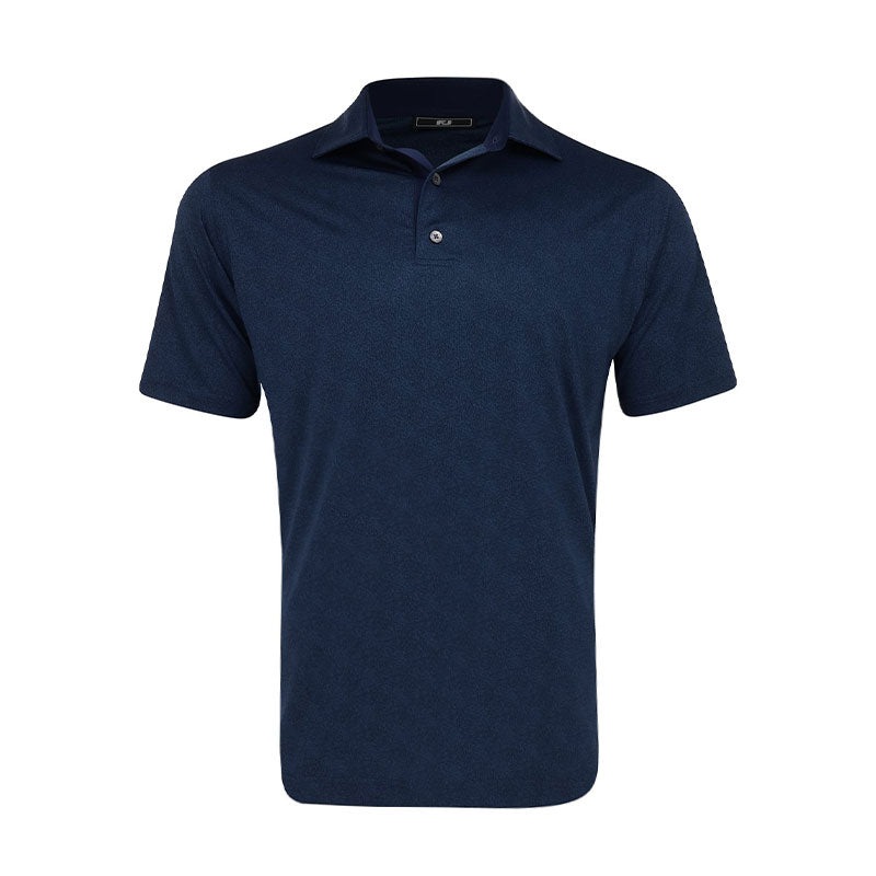 FOOTJOY Speckle Lisle Men’s Polo (Navy)