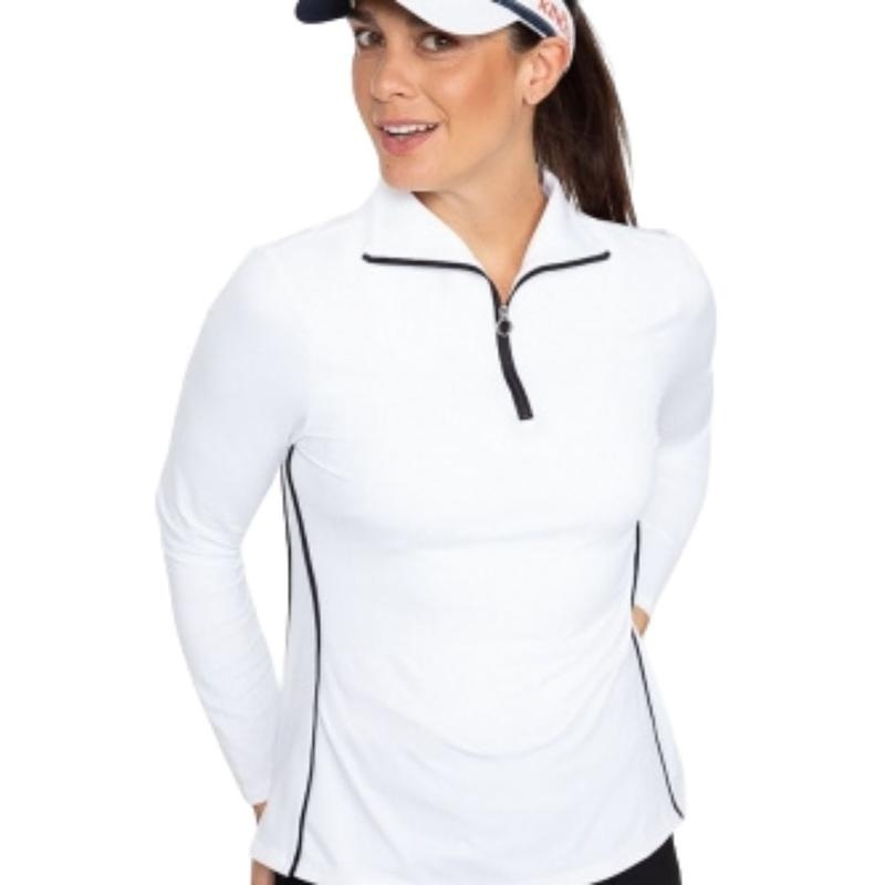 Kinona Keep It Covered L/S Top – White