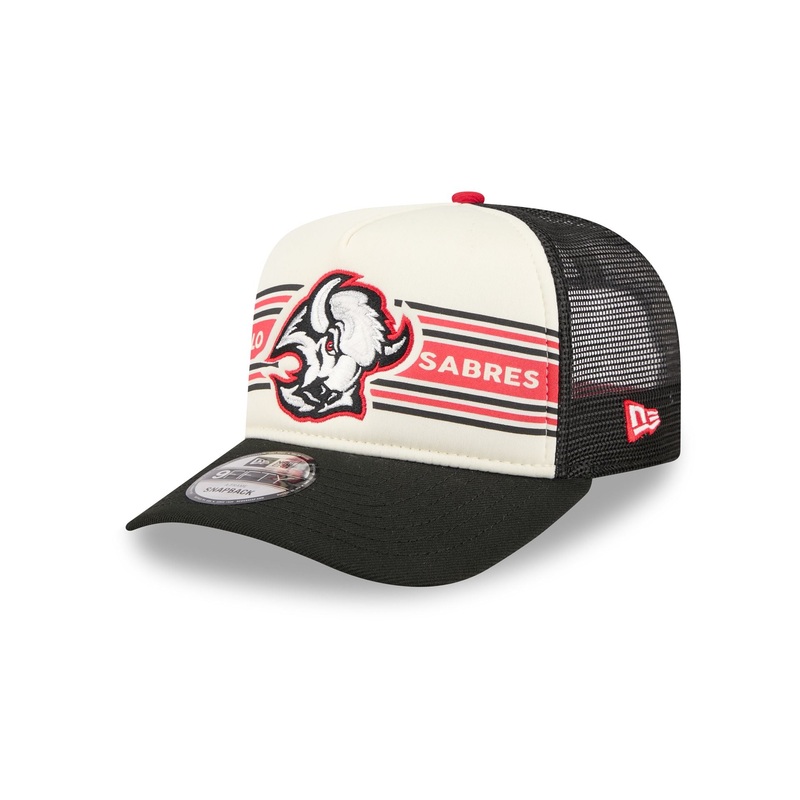 Buffalo Sabres Alternate Banner 9FIFTY A-Frame Trucker Hat