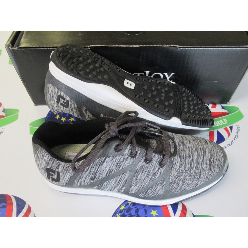 footjoy leisure ladies golf shoes charcoal/grey 92904k uk size 4.5 wide