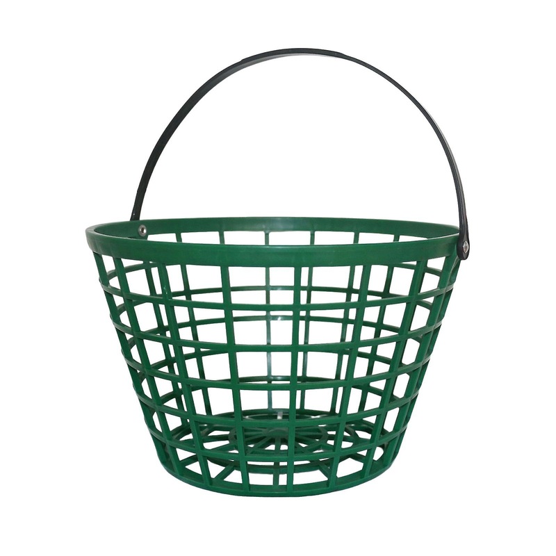 Golf Range Bucket Carrier Outdoor Sports Golfball Container Golf Ball Basket Holds 150 Balls