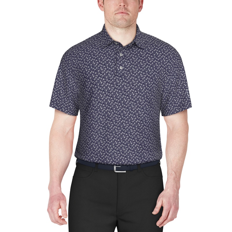 Men’s Floral Print Golf Polo|Peacoat-DS|Peacoat-ZZ|Brigh Wh/Peacoat-DS|Storm|Storm-ZZ|Storm-DS|White|Bright White-ZZ|Bright White-DS|Bright White-BE|S|M|L|XL|XXL|XXXL