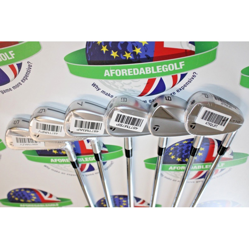 Taylormade P.770 Tungsten Forged Iron Set 5-Pw Dynamic Gold 105 S300 Stiff Flex