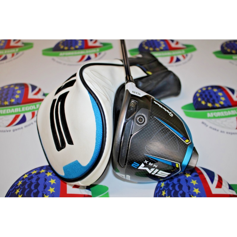 Used Taylormade Sim 2 Max 10.5 Driver Fujikura Ventus Blue 5.R Regular Flex