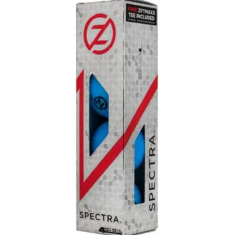 Zero Friction Spectra Golf Balls – 4 pack – Blue