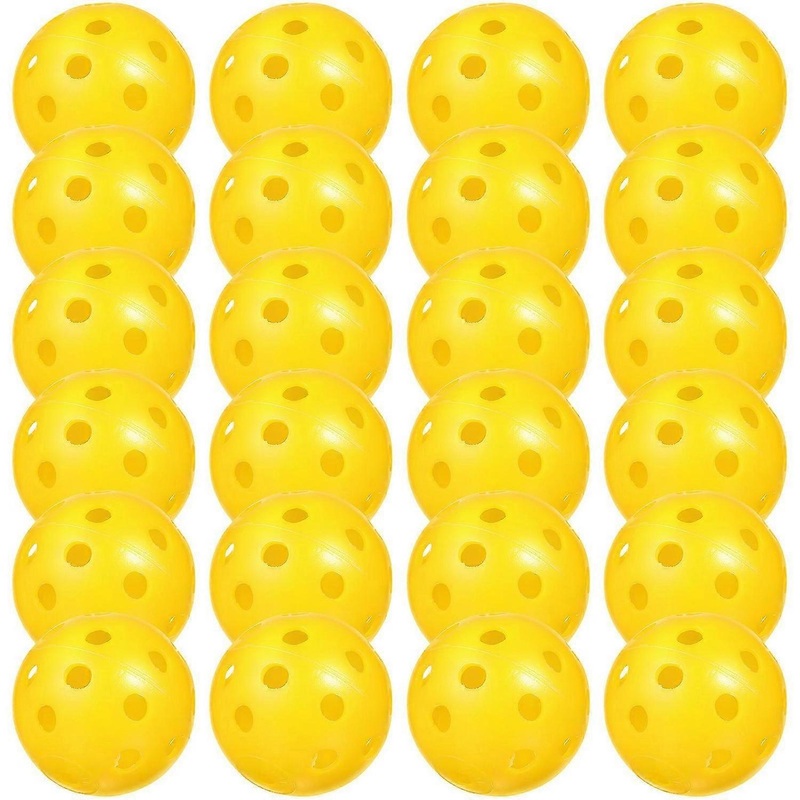 24pcs Golf Practice Balls Airflow Golf Balls Plastic Golf Balls Golf Training Balls Golfing Accessor