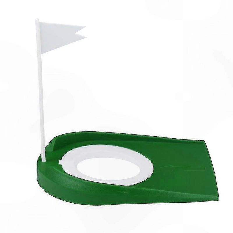 Adjustable Golf Putting Cup with Flag for Indoor and Outdoor Practice – 1pc Green Accessory