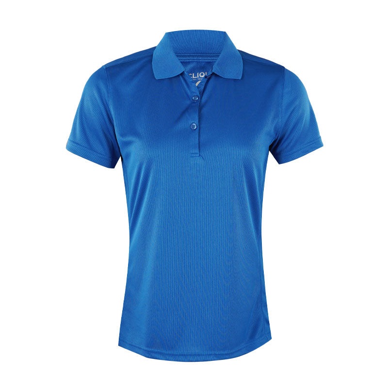 CUTTER & BUCK Clique Ice Pique Women’s Tech Polo (Royal Blue)