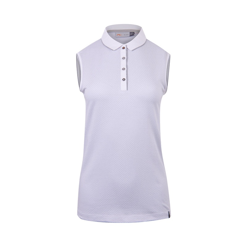 Ella Structure Polo S/L|White/Alloy|Foxglove/Atlanta Blue|Eden Green/Atlanta Blue|34|36|38|40