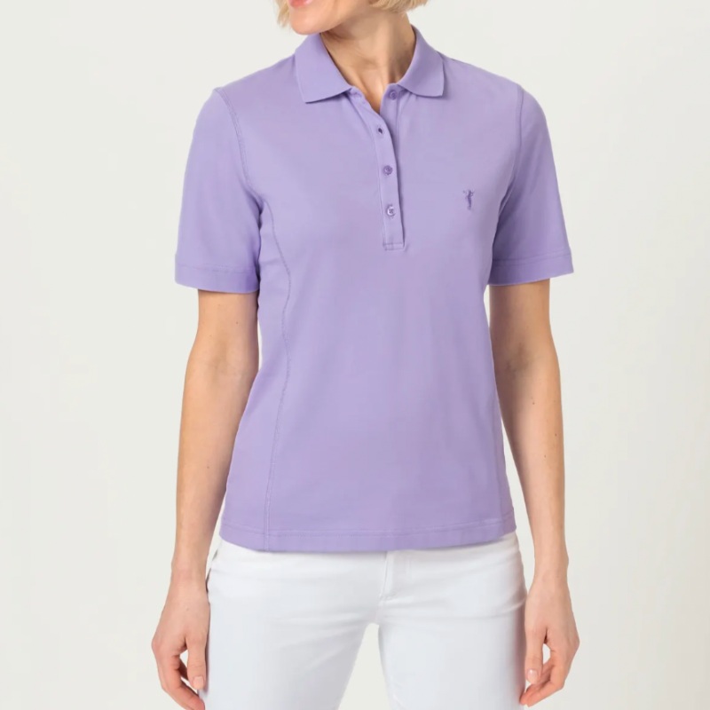 Golfino Martina S/S Polo – Lavender