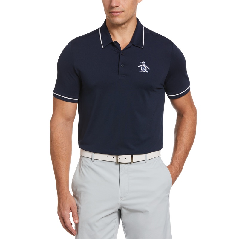 Men’s Heritage Piped Golf Polo Shirt
