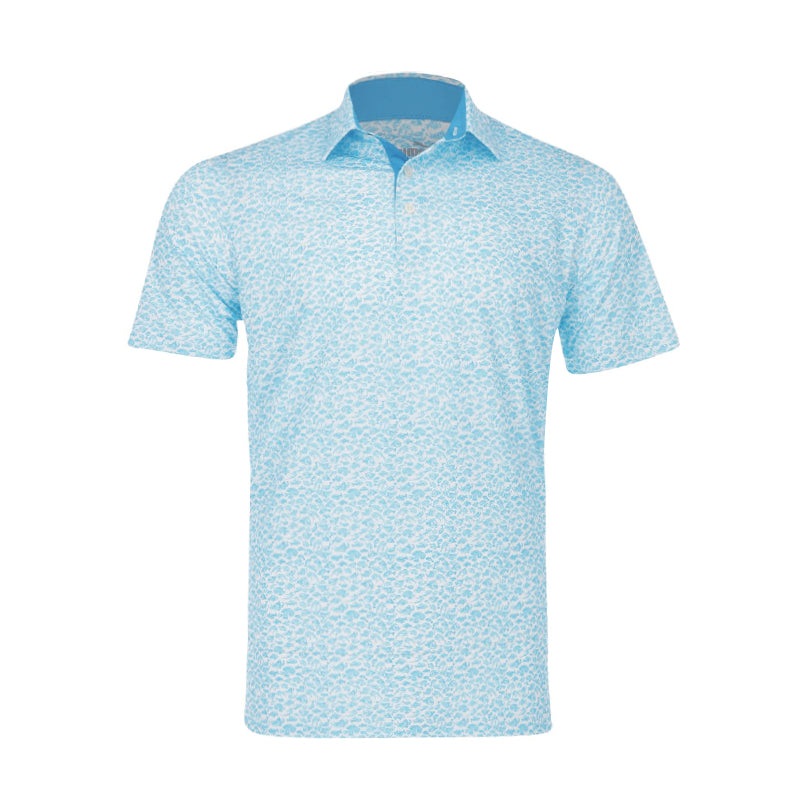 PUMA MATTR Piranha Men’s Polo (White/Blue)