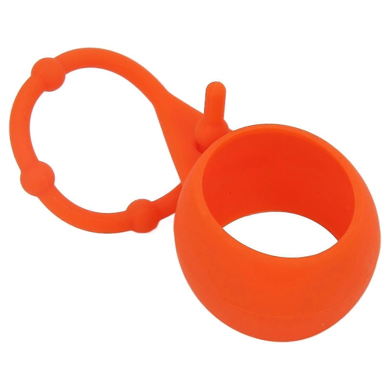 Silicone Golf Ball Holder Soft Protective Cover Fall Resistant Golf Ball Waist Keyring Backapack HolderOrange