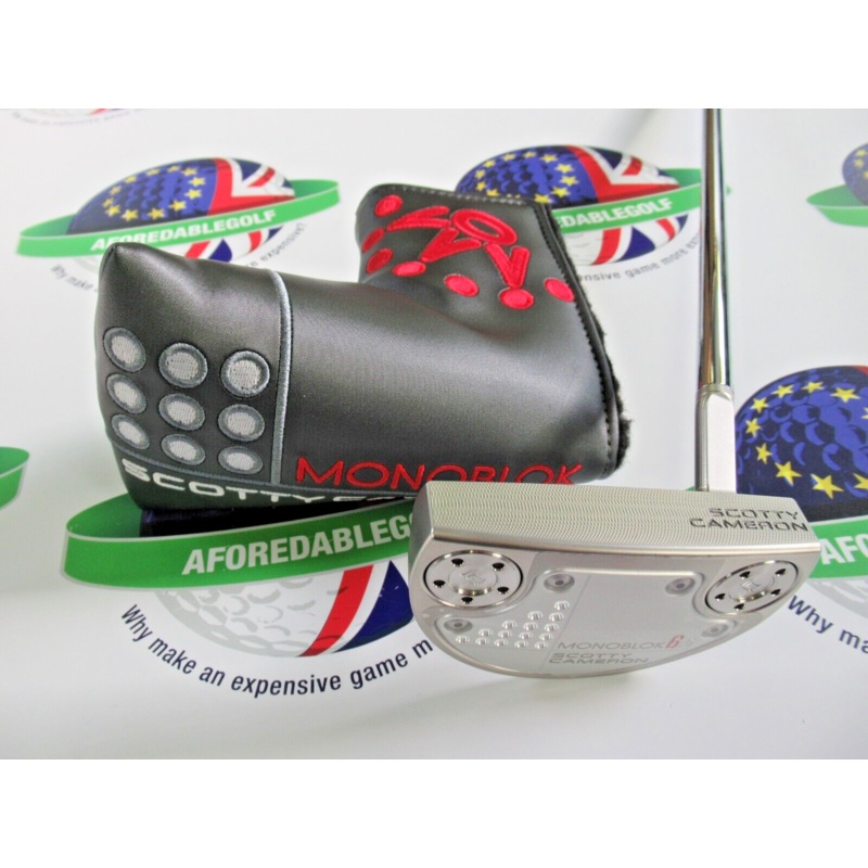 Titleist Scotty Cameron Limited Edition Monoblock 6.5 35 Putter & Head Cover