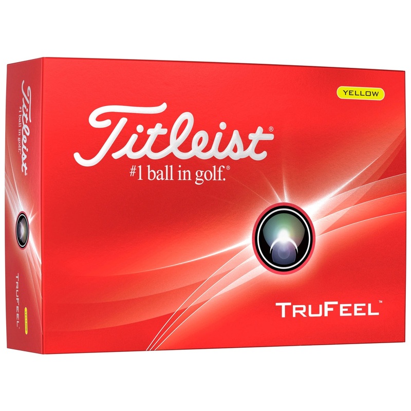 Titleist TruFeel 2024 Balls – Yellow