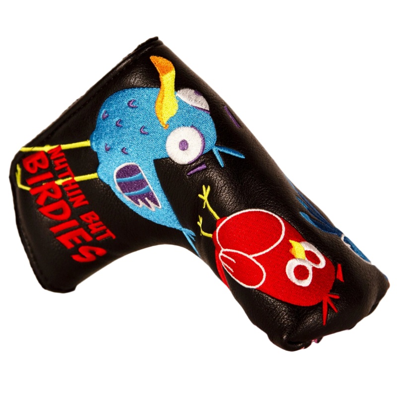 CMC Nuthin But Birdies Blade Putter Cover – Black