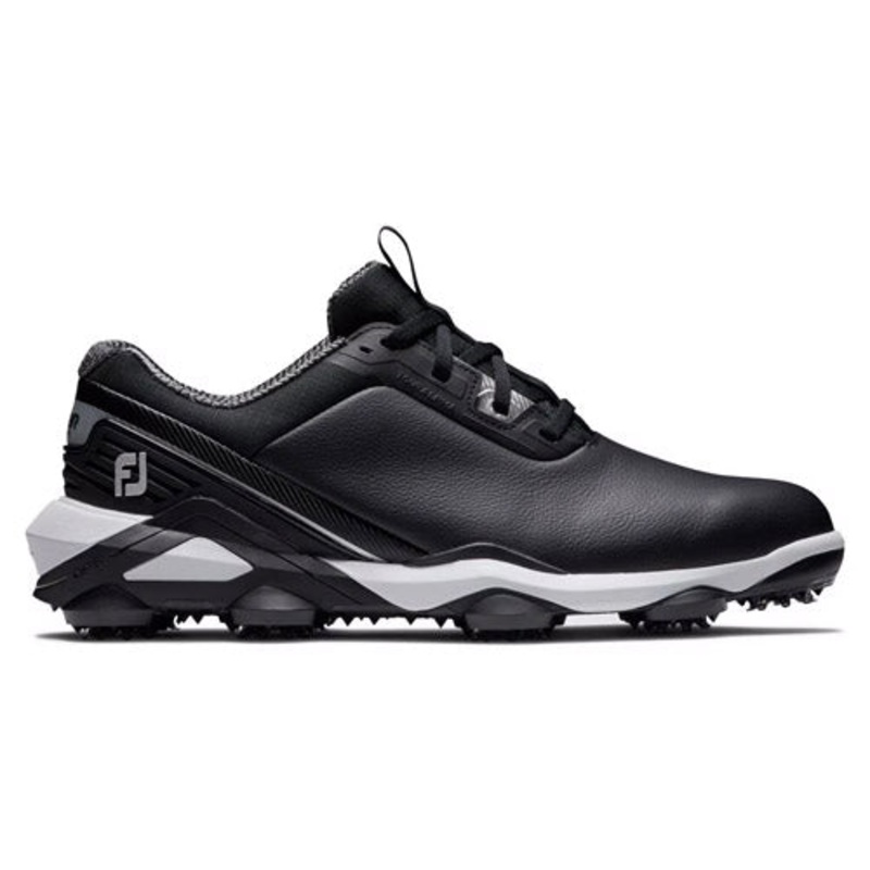 FJ Tour Alpha Golf Shoes – Black/White