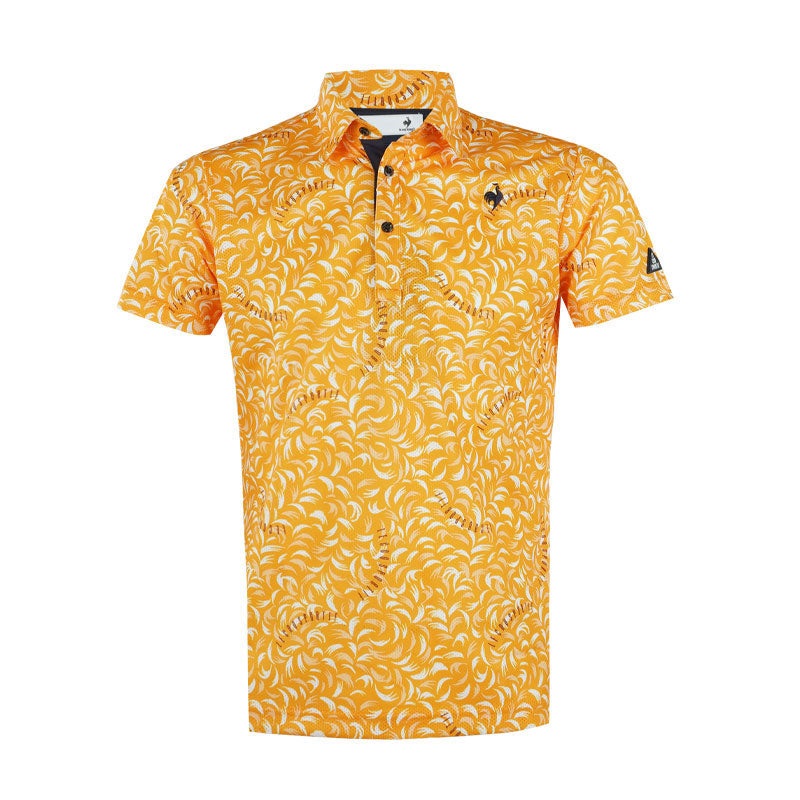 LE COQ SPORTIF GOLF Cool Touch Petite Men’s Polo (Orange)