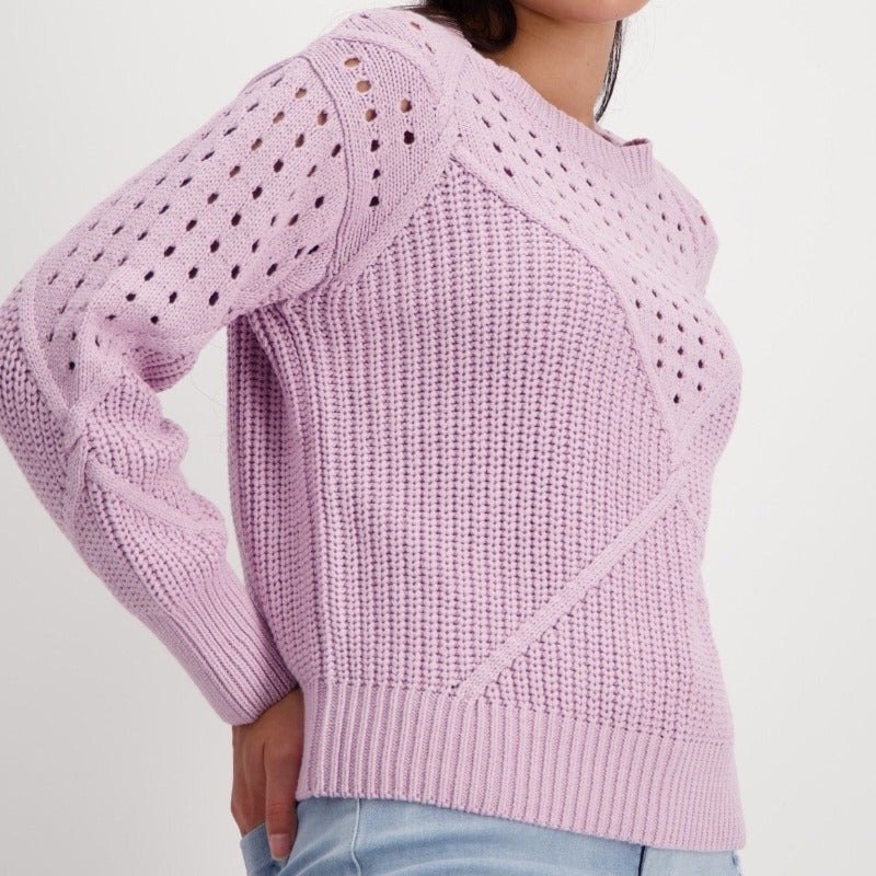 Monari Sweater – Lavender Rose