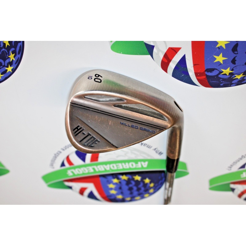 Used Taylormade Milled Grind Hi-Toe Copper 60/10 Lob Wedge Dg Tour Issue S200