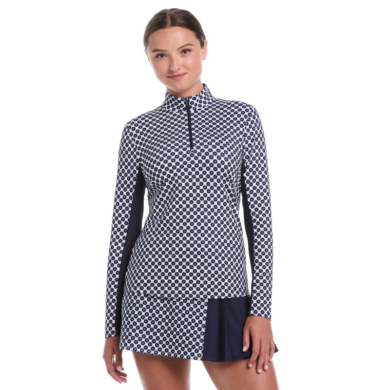 Women’s Kinetic Floral Print Golf Shirt