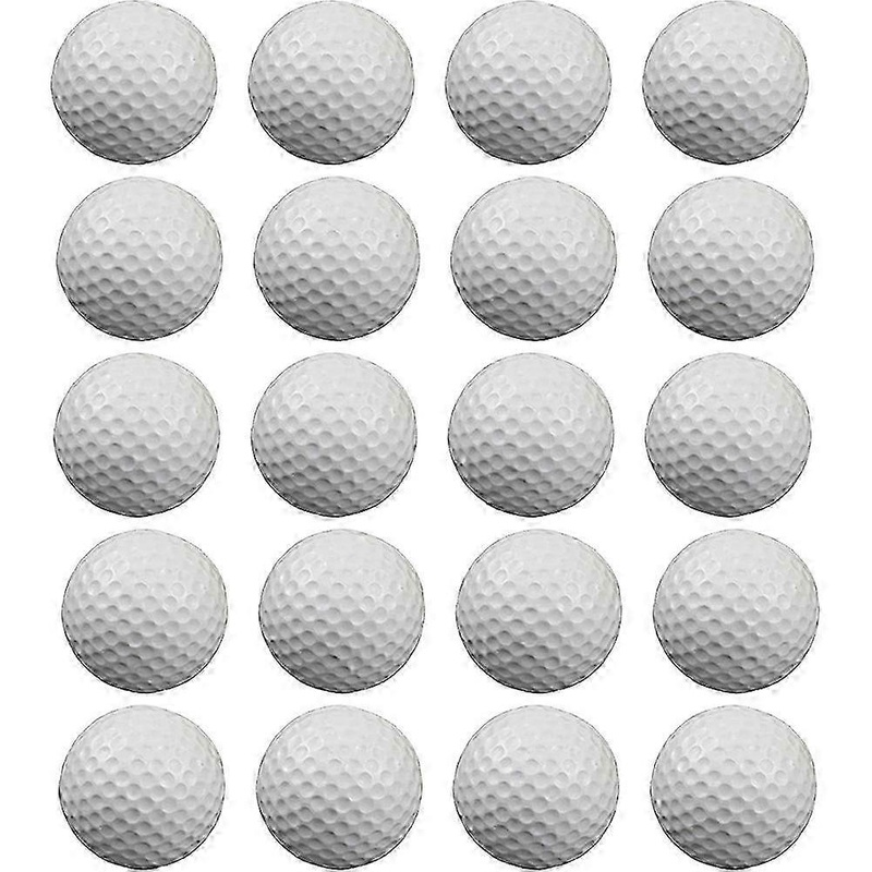 20 Pcs Air Golf Practice Balls,Foam Ball,Golf Training Indoor and Outdoor, for Backyard Hitting Mat