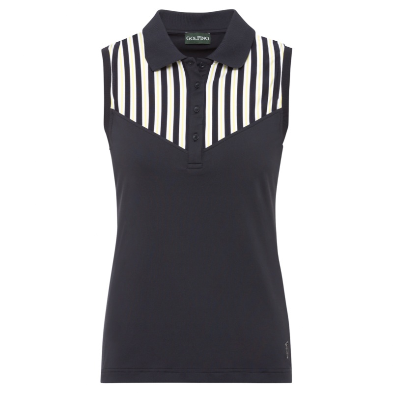 Golfino Atlantic Cruise S/L Polo – Navy Stripe