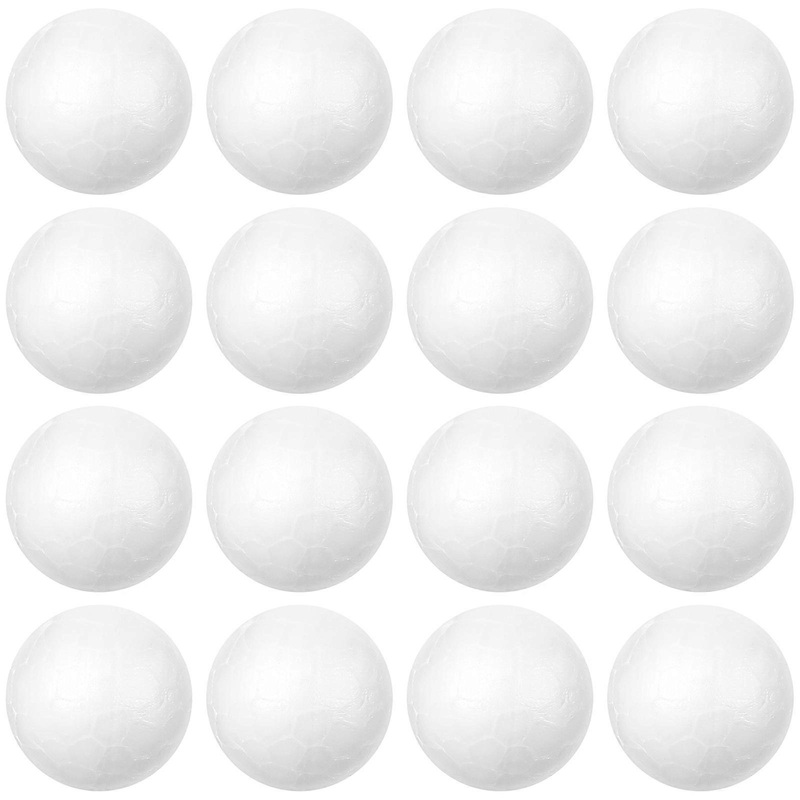 Mini Craft Foam Balls Molecular Model Making Hobbyists Use Polystyrene 2Cm 200Pcs