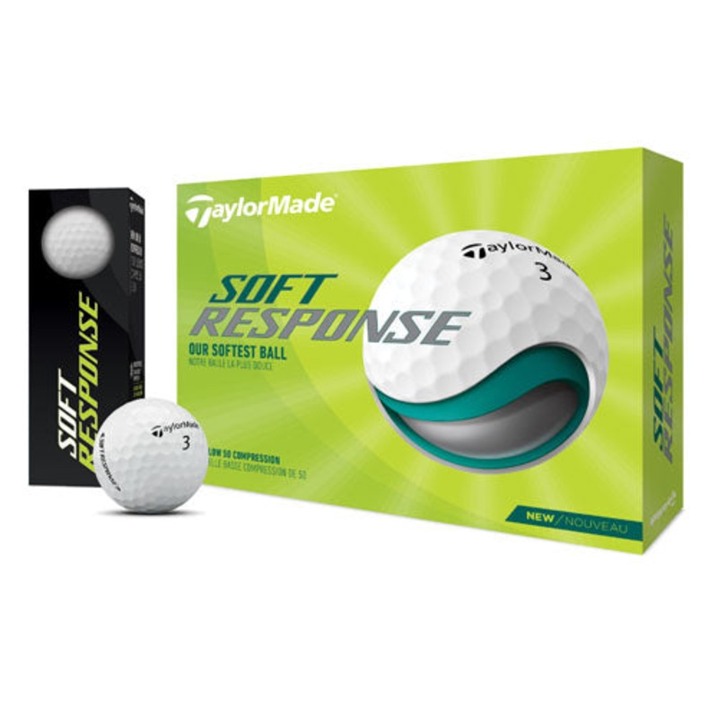 TaylorMade Soft Response Balls – White