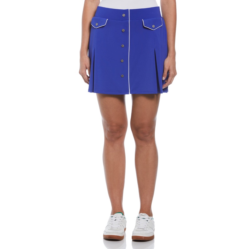 Women’s Snap Front Retro Golf Skort