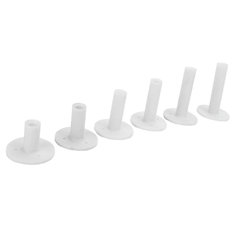 6-Piece Golf Training Tee Holder Set for Driving Range and Practice Mat Use Edition 0801