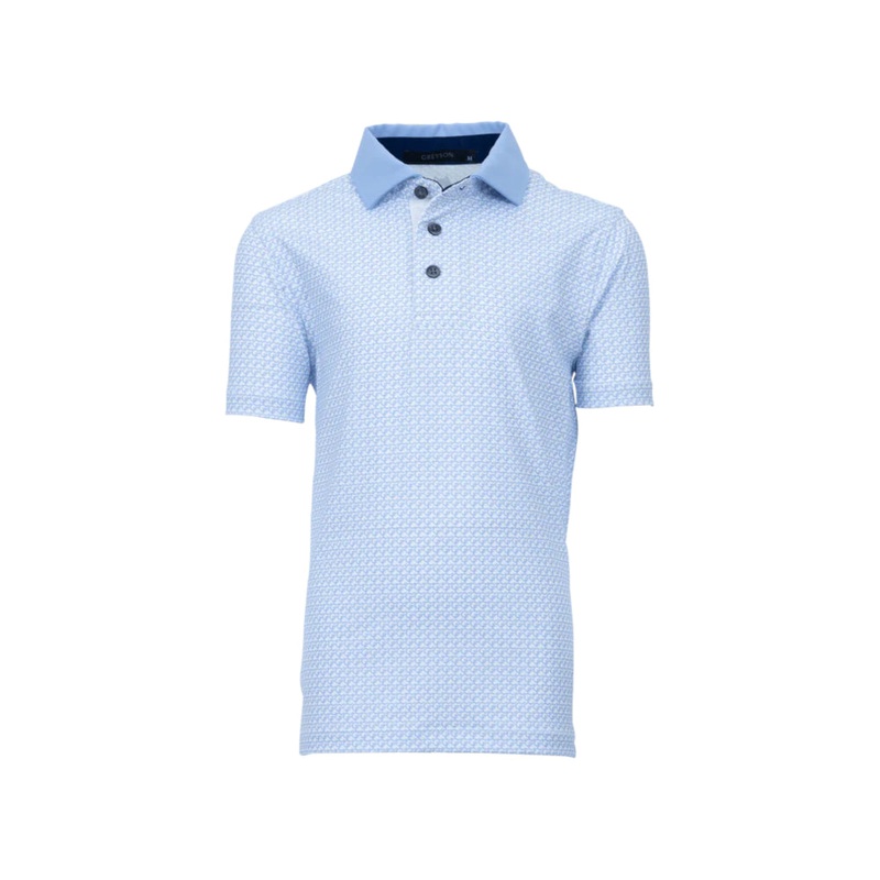 Boy’s Chain Linked Polo|Arctic|S|M|L