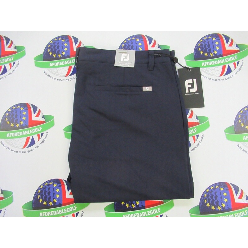 Footjoy Performance Tapered Fit Trousers Navy Waist 40 X Leg 32