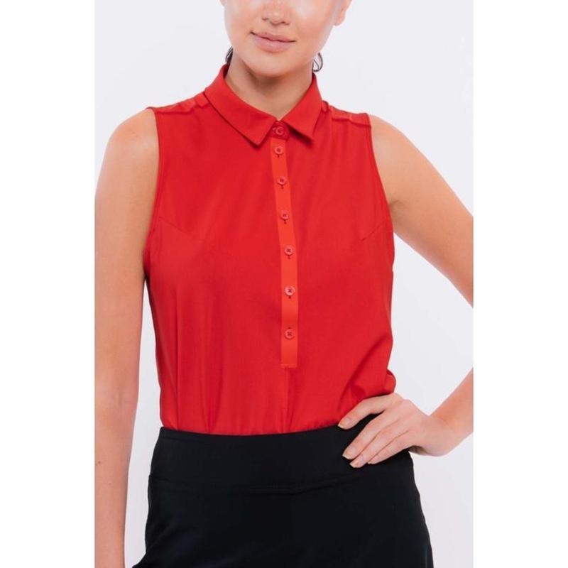 Foray Golf Core 3.0 S/L Polo – Rosso Red