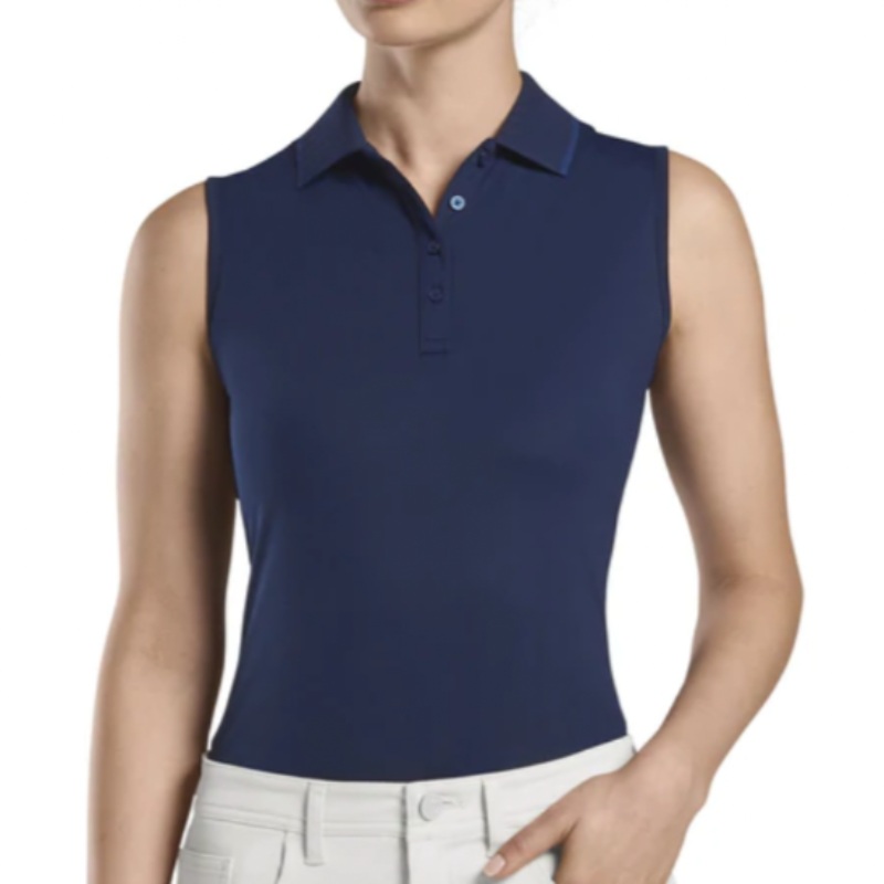G/Fore S/L Pique Polo – Twilight