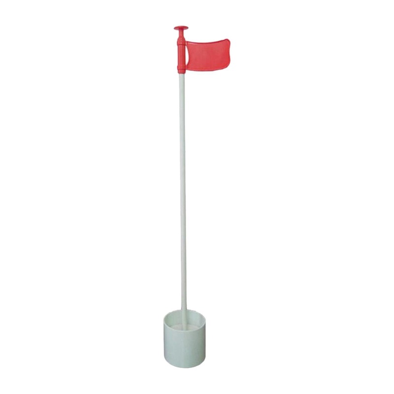 Golf Putting Green Flag and Hole Cup Practice Golf Flagpoles Home Golf Flags Red