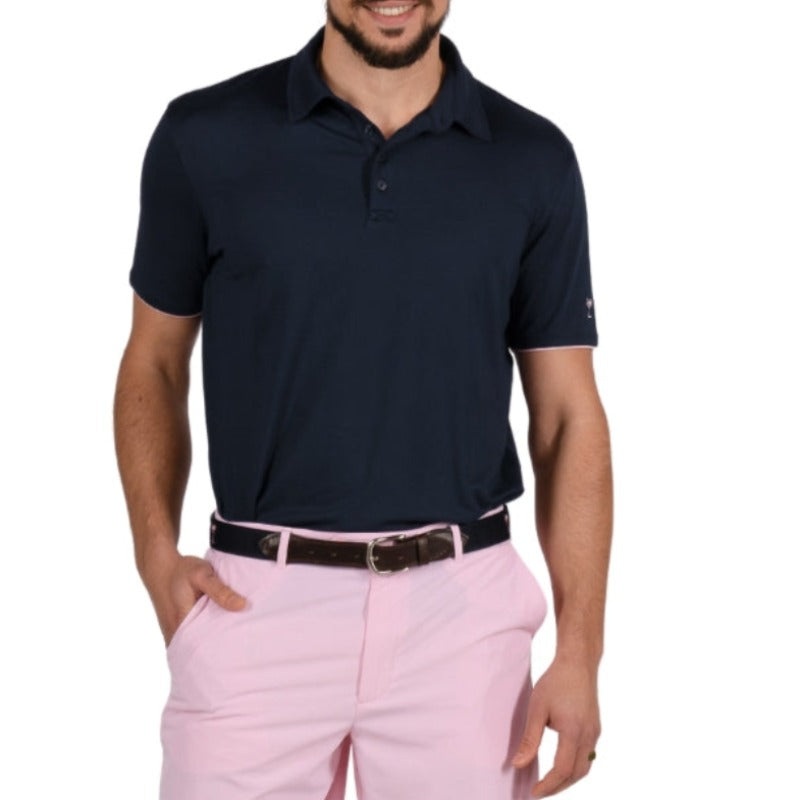 Golftini Men’s Sport Polo – Navy