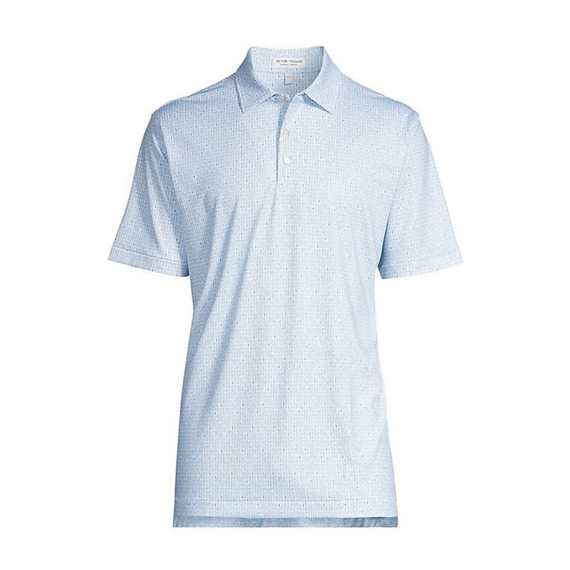 PETER MILLAR Ranch Water Performance Men’s Polo (White)